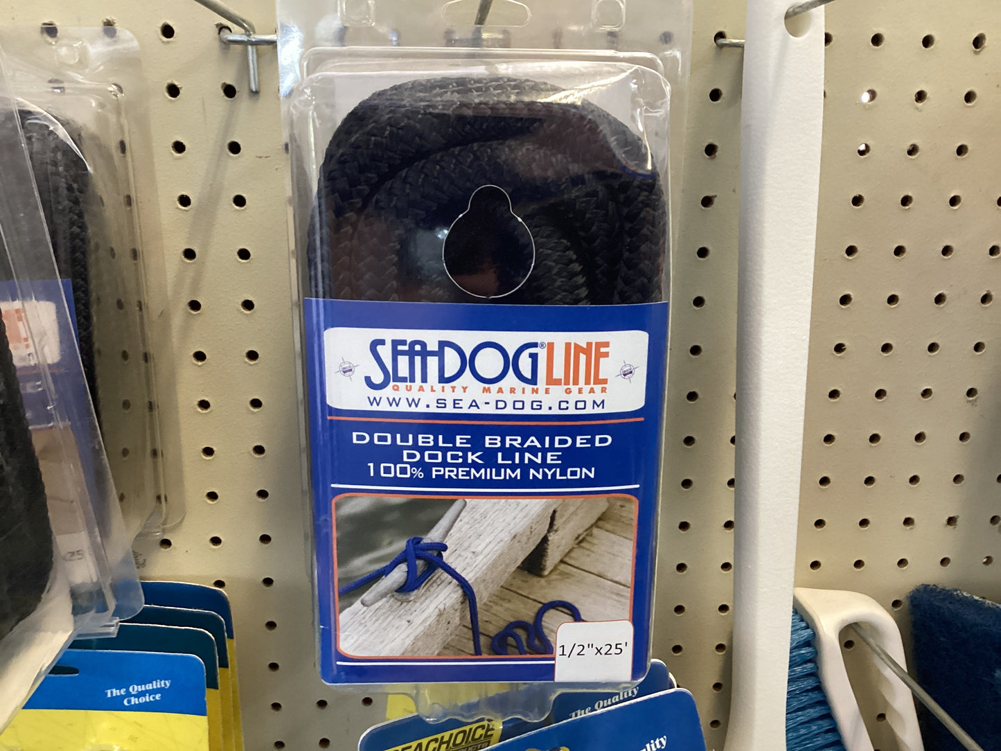 Seadog Line Double Braided Dock Line Nylon 25’