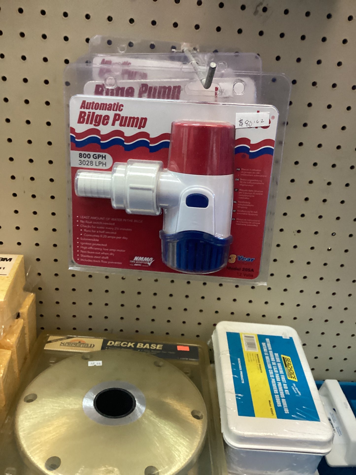 800GPH Auto Bilge Pump