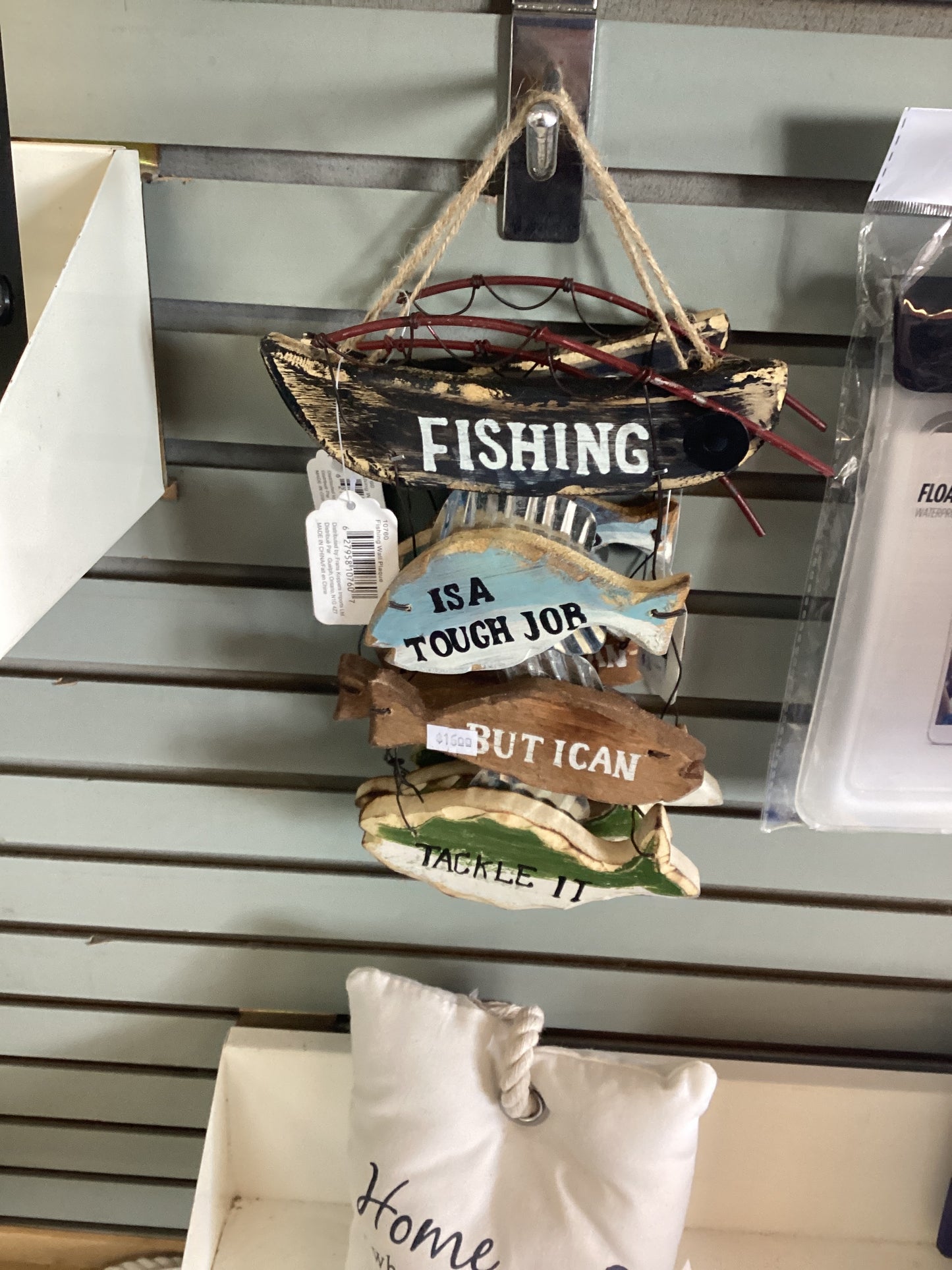 Koopers - Fishing Wall Plaque