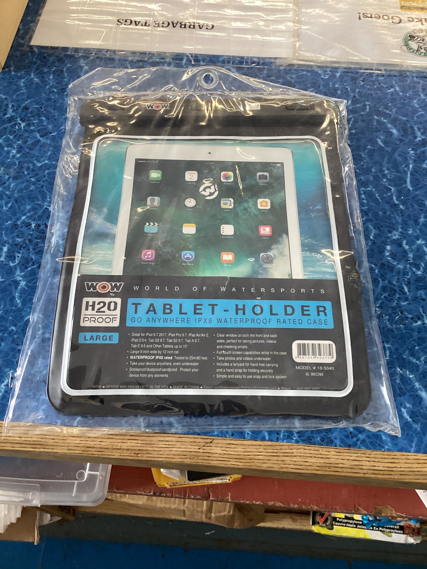 Tablet-Holder Waterproof Rated Case