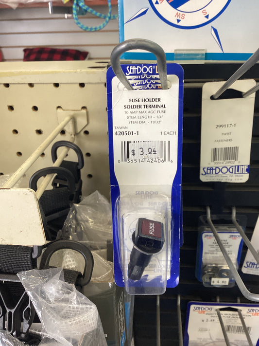 fuse holder soldier terminal  10 amp max