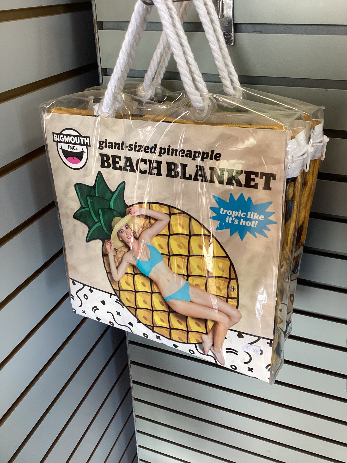 Giant-Sized Pineapple Beach Blanket