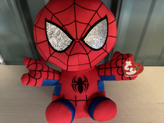 Ty Beanie Babie - Spider man Med