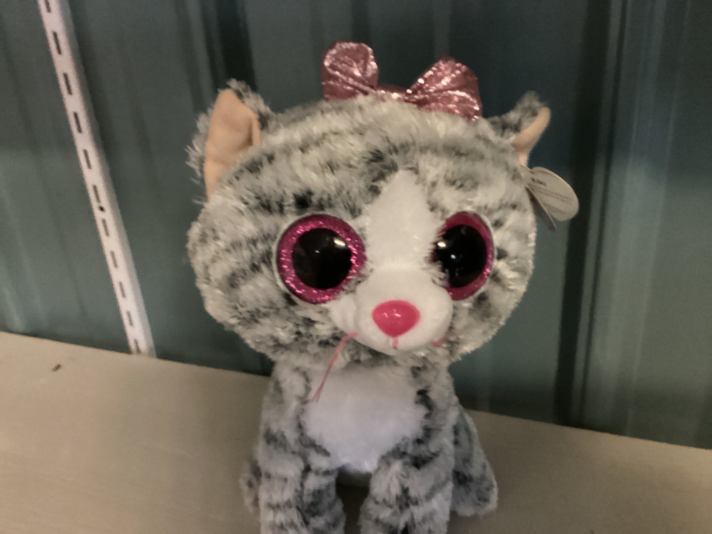 Ty Beanie Babie - Grey Cat Med