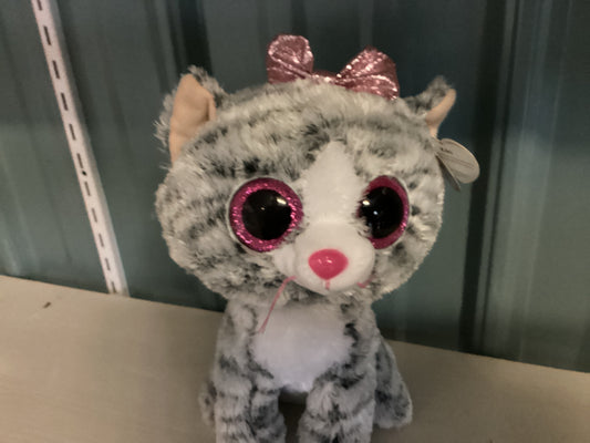 Ty Beanie Babie - Grey Cat Med